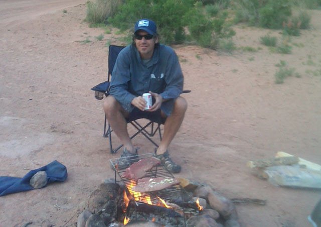 One of the great things about Colorado is its location nearby the American southwest. Here, Ben is camping, hiking and biking outside of Moab, Utah.